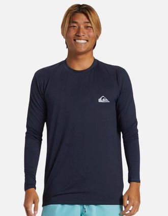 Quiksilver Mens Quiksilver Mens Everyday Long Sleeve T-Shirt - Navy - Size: 42
