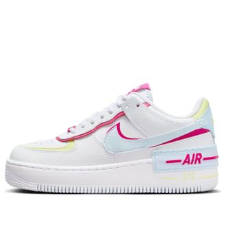 Nike (WMNS) Nike Air Force 1 Shadow White Pink Yellow FQ8885-100