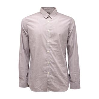 Paul Smith Slim Fit Gestreept Overhemd Groen/Bordeaux/Wit - Heren - Casual Overhemden - Veelkleurig - S - Overhemden
