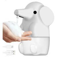 OEM Bonito Y Pr&aacute;ctico Dispensador Autom&aacute;tico De Jab&oacute;n Con Forma De Elefante (250 Ml), Ideal Para Ni&ntilde;os Y Ba&ntilde;os. - Crezuo