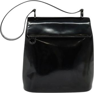 Ferragamo Pre-owned Shoulder Bags, female, Black, Size: ONE SIZE Pre-owned Shoulder Bag