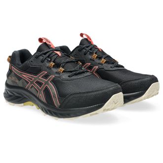 Asics Trailrunningschuh ASICS GEL-VENTURE 10 WP, Damen, Gr. 37,5, schwarz (schwarz, braun stone), Synthetik, Schuhe Trailrunningschuh
