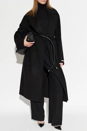 Sportmax Zannata Coat, Womens, Black