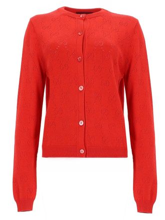 Gucci Cardigan aus Seide und Baumwolle