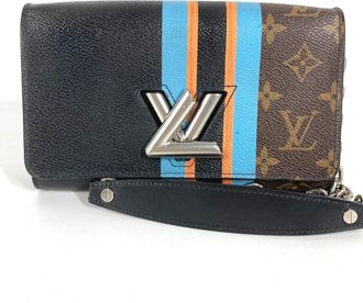 Louis Vuitton Monogram Brown Monogram Chain/Shoulder Wallet (Pre-Owned)
