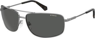 Polaroid PLD 2101/S KJ1/M9 Mens Sunglasses Grey Size 63