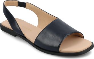 Journee Collection Womens Wide Width Brinsley Flat Sandals