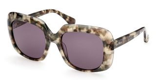 Max Mara MM0038 55A Womens Sunglasses White Size 55