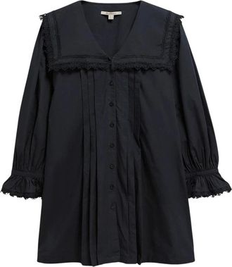 Barbour Dames, Jurken, Blauw, Maat: 2XL