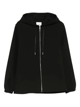 Sandro Hoodie met rits - Zwart