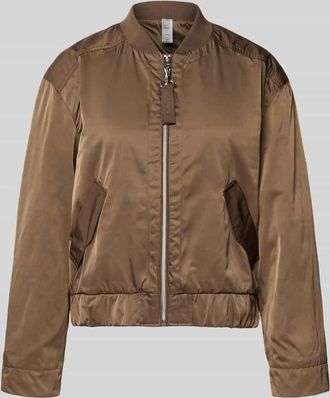 Cinque Jacke mit Pattentaschen Modell CIBLOUMINA in Dunkelbraun, Gr&ouml;&szlig;e 34