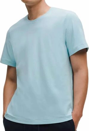 lululemon Soft Jersey Short Sleeve Shirt In Foam Cloud
