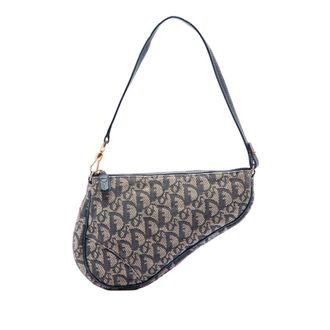 Dior Pre-owned Dior Mini Diorissimo Canvas Saddle Pochette Ladies RQ2ZQMT44BHLN2P2