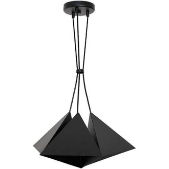 Dmora L&aacute;mpara Colgante Cento, Negro