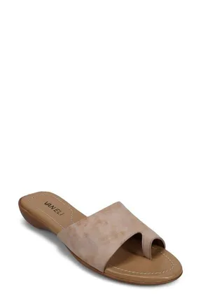 Vaneli Tallis Slide Sandal in Beige at Nordstrom, Size 9.5