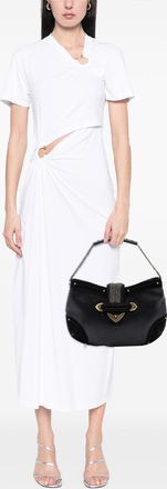 Dior Pre-owned Womens Leather Jeanne Hobo - Black - One Size