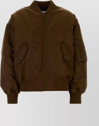 Saint Laurent padded oversized bomber jacket