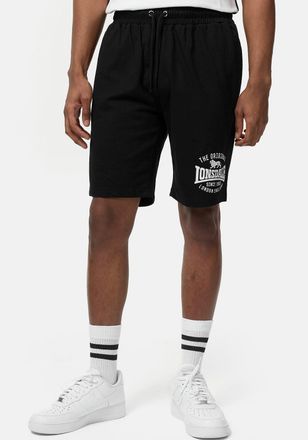 Lonsdale Sweatshorts LONSDALE TRAPRAIN, Herren, Gr. XL (56/58), N-Gr, schwarz, Obermaterial: 60% Baumwolle, 40% Polyester, kniefrei, Hosen Sweatshorts