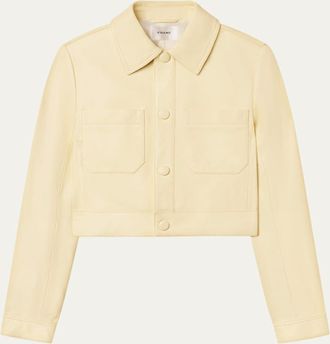 Frame Denim The Small Leather Jacket