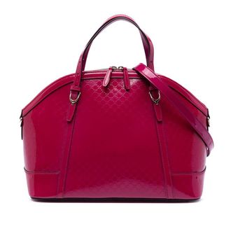 Gucci Pre-owned Gucci Large Microguccissima Patent Nice Dome Satchel Ladies 3N6W00CJ5GYQYKZT