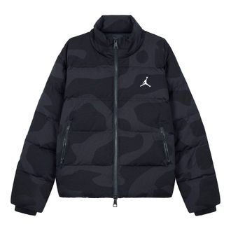 Nike Jordan Air Jordan Flight Heritage Down Jacket Asia Sizing Black FB6989-045
