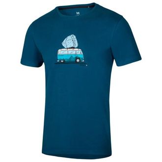 Oc&uacute;n Classic T Bus-Stone T-Shirt f&uuml;r Herren | blau