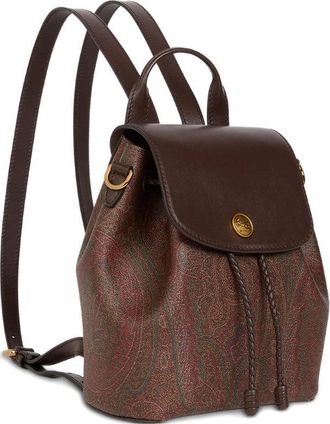 Etro Zaini E Valigie Marrone, Rosso-Donna