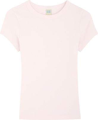 Flore Flore Flore Flore Car Baby Cotton T-shirt - Pink - S (UK8-10 / S)