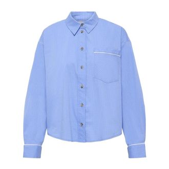 Ichi Mujer, Blusas y Camisas, Azul, Talla: 2XL