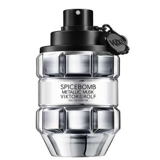 Viktor & Rolf Mens Viktor&Rolf Spicebomb Metallic Musk Eau de Parfum for Men 90ml - Black - One Size
