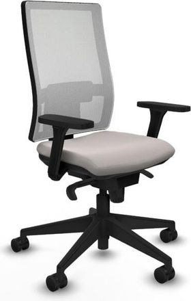 Piqueras y Crespo Piqueras Y Crespo - Synchro oarlock in rete bianca in similpelle white bracci 3D base piramidale 65 mm ruote in nylon