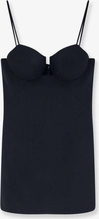 Givenchy Vestito Mini Cutaway in satin - GIVENCHY - gender_Woman