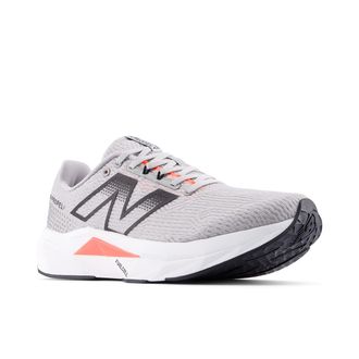 New Balance Laufschuh NEW BALANCE FUELCELL PROPEL V5, Herren, Gr. 42,5, schwarz (rain cloud, urgent rot, schwarz cement), Synthetik, Schuhe Laufschuh