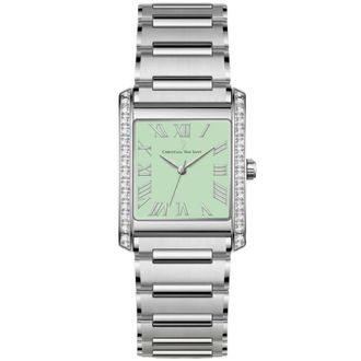 Christian Van Sant Atelier Quartz Green Dial Ladies Watch CV1284