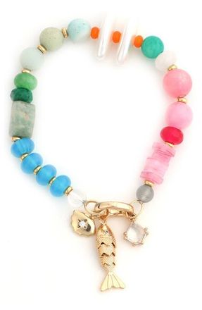 Panacea Fish Charm Bracelet in Multi at Nordstrom