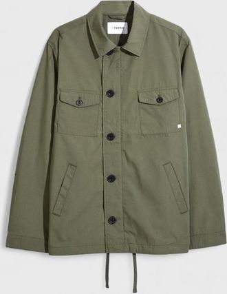Farah Mens Farah Robby Pocket Jacket Vintage Green - Tan - Size: 38/Regular