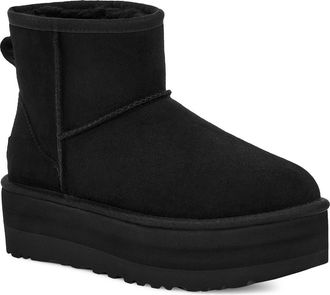 UGG Classic Mini Platform Boot in Blk at Nordstrom Rack, Size 12