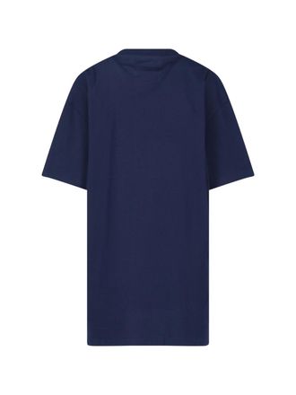 Vivienne Westwood Unisex T-Shirts And Polos Blue Cotton