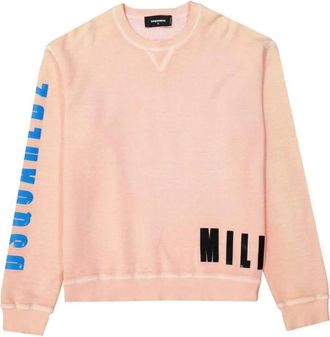 Dsquared2 Uomo, Felpe, Arancione, S, new