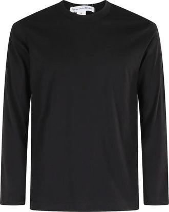 Comme Des Garçons long-sleeve T-shirt - men - Cotton - M - Black