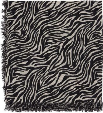 Isabel Marant Alecia Sjaal - Dames - Wintersjaals - Zwart - ONE Size - Wol - Accessoires