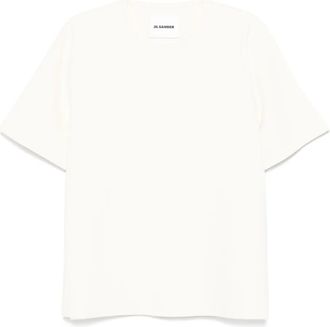 Jil Sander knitted T-shirt - Neutrals