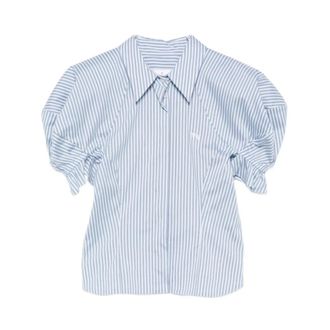 Vivienne Westwood Shirts, female, Blue, Size: M Gexy Top