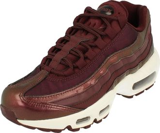 Nike Womens Air Max 95 SE Running Trainers - Burgundy - Size UK 3.5