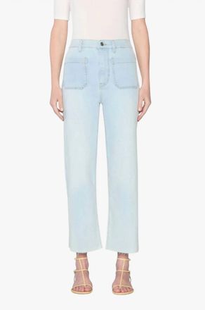 Frame Denim Anchor Pant In Float Raw Fray