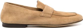 Officine Creative almond suede loafers - men - Calf Leather/Calf Leather/Calf Suede - 43 - Neutrals