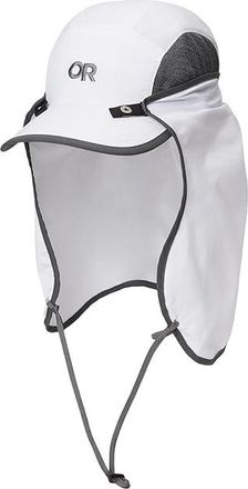 Outdoor Research Sun Runner Cap Traditional Hats White/Dark Grey : XL (7 5/8), Nylon