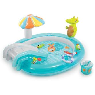 Intex Piscina Hinchable Cocodrilo Cm. 201X170X84 Intex