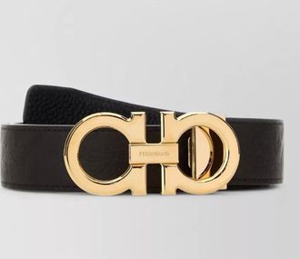 Ferragamo leather reversible belt adjustable length
