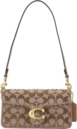Coach Borsa a spalla Crystal Soft Tabby 20 - - Bags - Donna - Beige - ONE SIZE